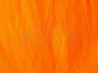 Neck Hackle Strung - fl. orange