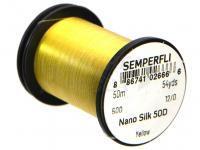 Thread Semperfli Nano Silk 50D 12/0 50m 54yds - Yellow