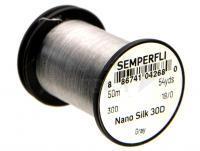 Thread Semperfli Nano Silk Ultra 30D 18/0 50m 54yds - Gray