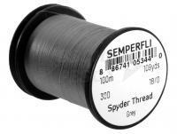 Semperfli Spyder Thread 18/0 100m 109yds 30D - Grey