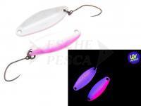 Cucchiaino ondulante trota Nories Masukuroto 2.0g - #003 (Perlwhite Pink / Perl) UV