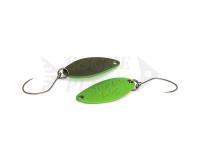 Cucchiaino ondulante trota Nories Masukuroto Sofia 1.6g 25mm - #006 (Lime / Black)