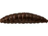 Esche Westin Maggot 4.8 cm / 2.2 g / 8 pcs. / Garlic/Cheese -  Dark Brown