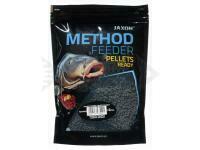 Pellet Ready Jaxon Method Feeder 500g 2mm - Black Halibut