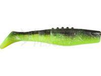 Esche siliconich Dragon Phantail Pro 10cm - Chartreuse/Black | Silver Glitter