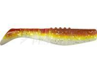Esche siliconich Dragon Phantail Pro 10cm - Clear/Motor Oil | Silver Glitter