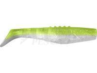 Esche siliconich Dragon Phantail Pro 6cm - Pearl/Super Yellow | Silver Glitter