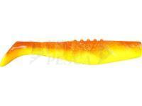 Esche siliconich Dragon Phantail Pro 6cm - Super Yellow/Clear | Orange Glitter