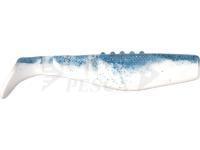 Esche siliconich Dragon Phantail Pro 6cm - White/Clear | Blue Glitter