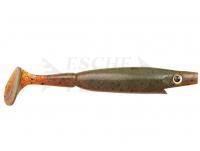 Esche siliconich Strike Pro Piglet Shad 10cm | C017 Motor Oil Pepper