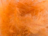 Piume FMFly Goose CDC 1G - Dyed Orange Insect