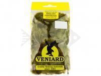 Piume Veniard Grey English Partridge Neck - Olive Dun