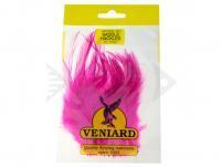 Veniard Loose Cock Saddle Hackle Large 2 gram - Pink-Fluorescent