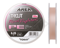 Trecciato Toray Area Trout Real Fighter PE 100m #0.2 4lb - 0.074mm
