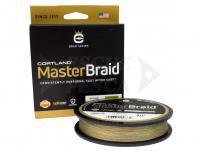 Filo Trecciato Cortland Master Braid 150 yds Bronze 8lb | .005 in | .127 mm