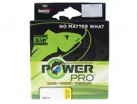 Braided line PowerPro Hi-Vis Yellow 135m 0.06mm 3kg