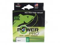 Braided line PowerPro Moss Green 135m 0.06mm 3kg