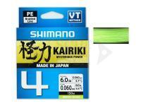 Fili Trecciati Shimano Kairiki 4 | Mantis Green 150m 0.06mm