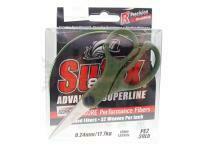 Trecciato Sufix 832 Advanced Superline with scissors 120m 0.20mm - Neon Lime