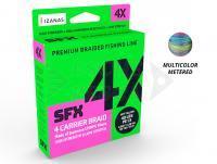 Filo Trecciato Sufix SFX 4 Carrier Braid MultiColor 300m 0.165mm