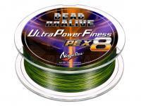 Filo Trecciato Varivas Nogales Dead or Alive Ultra Power Finesse PE X8 DarkGreen+Motion Green 150ｍ #0.8 16lb
