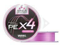 Treccia Varivas Super Trout Area PE X4 75m Tournament Pink #0.3 7lb
