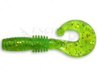 Esche siliconich Crazy Fish Power Mace 40mm - 21 Lime | Squid