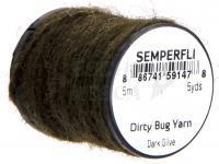 Semperfli Dirty Bug Yarn 5m 5yds - Dark Olive