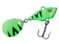 Esche Balzer Colonel Spin Buddy Evil Eye 12.5g 30mm - Green Firetiger UV