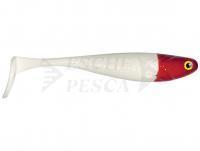 Esca Delalande Zand Fat Shad 10cm 8g - 061 - Blanc Tête rouge