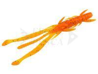 FishUp Shrimp 3.6 inch | 89 mm - 049 Orange Pumpkin / Black
