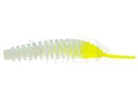 Soft bait FishUp Tanta Cheese Trout Series 2 inch | 50mm - 131 White / Hot Chartreuse