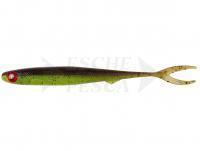 Esca Siliconich Fox Rage Slick Finesse Super Soft 20cm 7.9in - UV Green Pumpkin