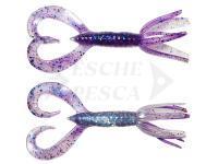 Soft Bait Keitech Little Spider 3.0 inch | 76mm - LT Purple Ice Shad