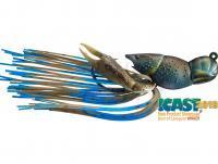 Esca Live Target Hollow Body Craw Jig 4.5cm 14g - Mud/Blue