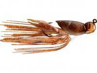 Esca Live Target Hollow Body Craw Jig 4.5cm 14g - Natural/Brown