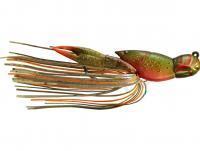 Esca Live Target Hollow Body Craw Jig 4.5cm 14g - Olive/Orange