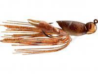 Esca Live Target Hollow Body Craw Jig 5cm 21g - Natural/Brown