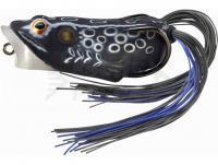 Esca Live Target Hollow Body Frog Popper 5cm 10.5g - Black/Black