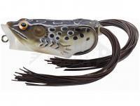 Esca Live Target Hollow Body Frog Popper 5cm 10.5g - Brown/Black