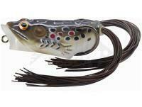 Esca Live Target Hollow Body Frog Popper 6.5cm 14g - Brown/Black