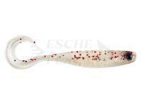 MUSTAD Mezashi Cross Curly Tail 3.5" 9cm - Clear Magic