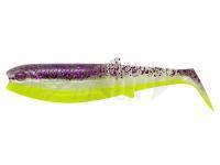 Esca Siliconicha Savage Gear Cannibal Shad Bulk 10cm 9g - Purple Glitter Bomb Fluo