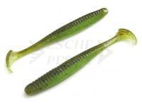 Esca Siliconicha Noike Smokin Swimmer 3 inch 76 mm - 131 Greenpumpkin/Chart