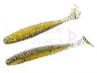 Esca Siliconicha Noike Wobble Shad 3 inch 76 mm - 141 Gold Shad