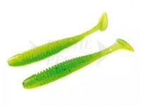 Esca Siliconicha Noike Wobble Shad 3 inch 76 mm - 44 Chartreuse