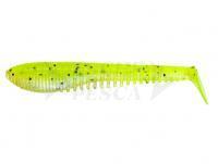 Soft Bait Pontoon21 Awaruna EVO 4.0 inch | 101mm - 4222 Chartreuse Pepper Pearl Gold&Black Flk