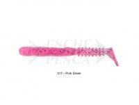 Soft Bait Reins Rockvibe Shad 1.2 inch - 317 Pink Silver