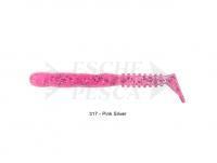 Soft Bait Reins Rockvibe Shad 3.5 inch - 317 Pink Silver