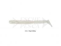 Soft Bait Reins Rockvibe Shad 4 inch - 014 Pearl White
